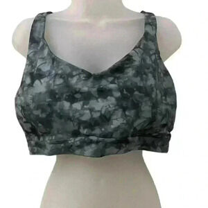 Athleta Solace Sports Bra Gray 3X Supportive Activewear NWT